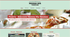 Desktop Screenshot of mammamia-veendam.nl